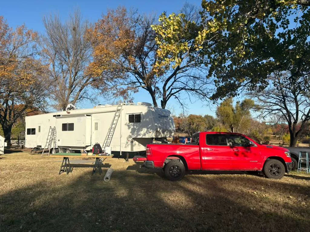 Apex RV Repair technician working on an RV in Miami