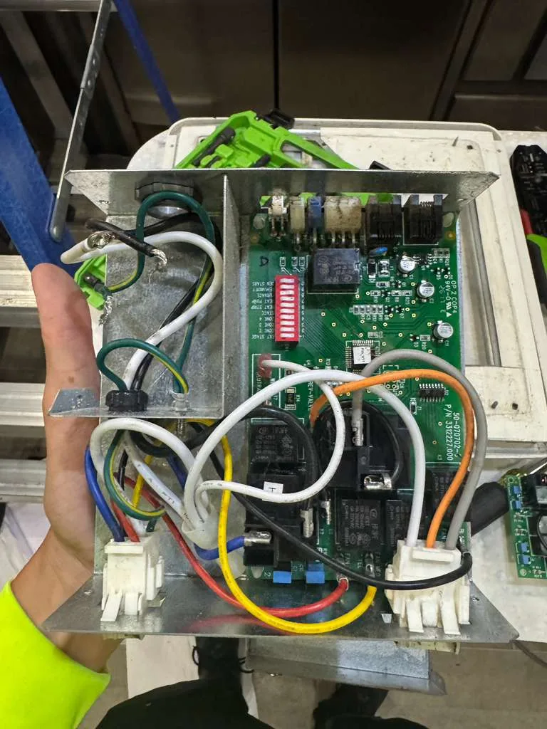 RV electrical panel repair and solar installation