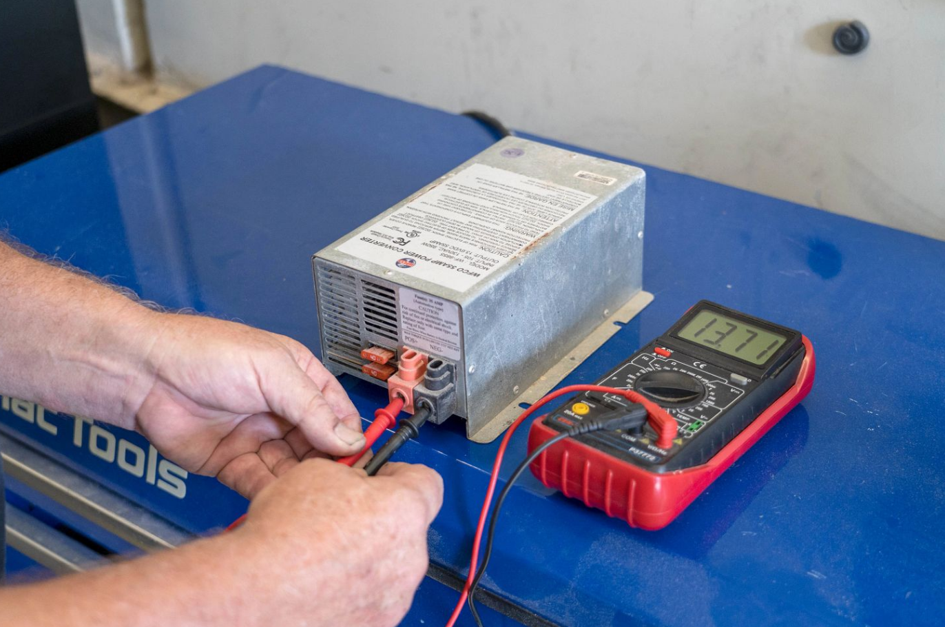 RV winterization and storage preparation service