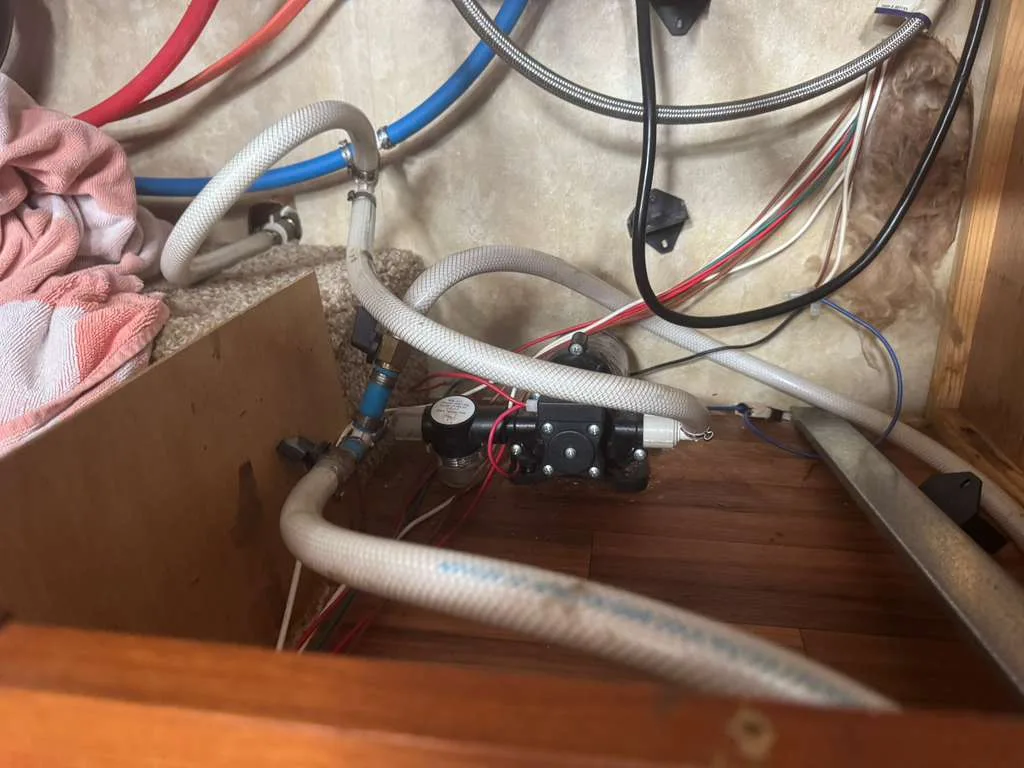 RV plumbing and water system repair service