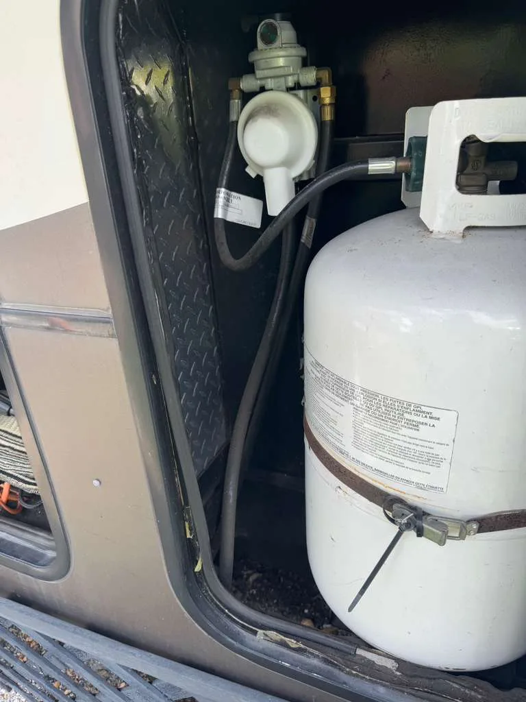 RV LP gas system and propane service